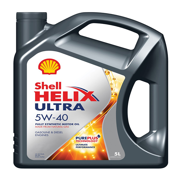 Shell Helix Ultra Engine Oil - 5W-40 - 5Ltr