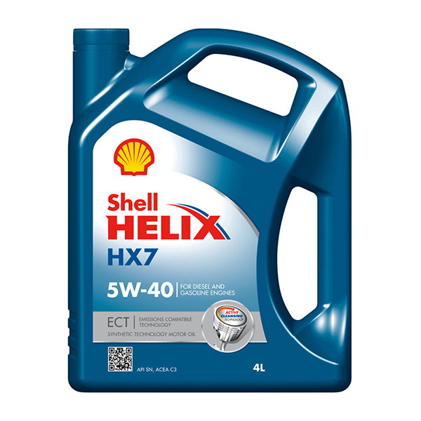 Shell Helix HX7 ECT C3 Engine Oil - 5W-40 - 4Ltr