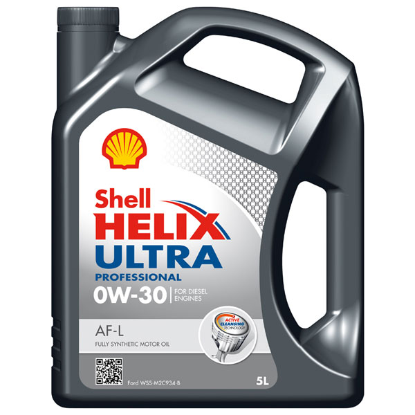 Shell Helix Ultra Professional AF-L Engine Oil - 0W-30 - 5Ltr