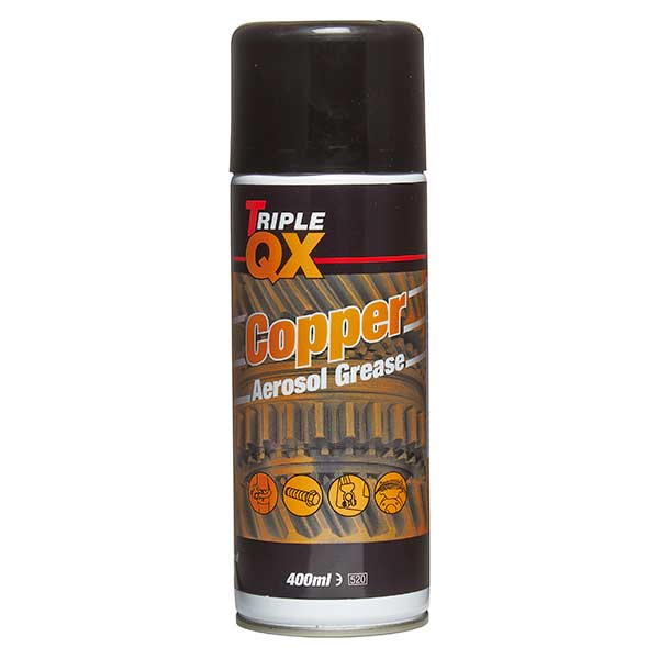 TRIPLE QX Copper Grease 400ml Aerosol Can