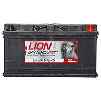 Lion 019 Car Battery - 3 Year GuaranteeLion 019 Car Battery - 3 Year Guarantee
