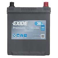 Exide 054 Car Battery (38Ah) - 5 Year GuaranteeExide 054 Car Battery (38Ah) - 5 Year Guarantee