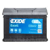 Exide Excel 075 Car Battery - 3 Year GuaranteeExide Excel 075 Car Battery - 3 Year Guarantee