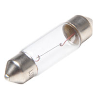 Lucas 272 12V 10W Festoon Clear Bulb - Single BulbLucas 272 12V 10W Festoon Clear Bulb - Single Bulb