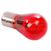 Lucas 385 12V 21W Single Filament Red Bulb - Single BulbLucas 385 12V 21W Single Filament Red Bulb - Single Bulb