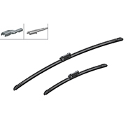 Bosch Aerotwin Multiclip Flat Wiper Blade Set AM246SBosch Aerotwin Multiclip Flat Wiper Blade Set AM246S