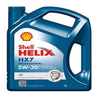 Shell Helix HX7 Professional AF Engine Oil - 5W-30 - 5LtrShell Helix HX7 Professional AF Engine Oil - 5W-30 - 5Ltr