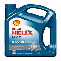 Shell Helix HX7 Engine Oil - 10W-40 - 5LtrShell Helix HX7 Engine Oil - 10W-40 - 5Ltr