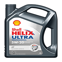 Shell Helix Ultra Professional AF Engine Oil - 5W-20 - 5LtrShell Helix Ultra Professional AF Engine Oil - 5W-20 - 5Ltr