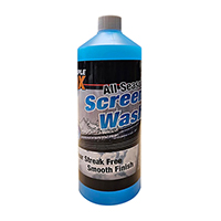 TRIPLE QX Ready Mix Screenwash 1LtrsTRIPLE QX Ready Mix Screenwash 1Ltrs