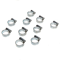 Pearl Hose Clips OO 13-20mm Qty10Pearl Hose Clips OO 13-20mm Qty10