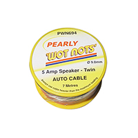 Pearl 5 RollsWI CABLE TWIN RED/BLK 5AMP X 7M | Car Parts 4 Less