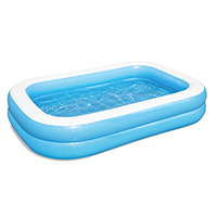 Bestway Blue Rectangular Family Pool 2.62mBestway Blue Rectangular Family Pool 2.62m