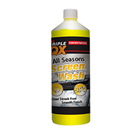 TRIPLE QX -35c Concentrated Screenwash 1LtrsTRIPLE QX -35c Concentrated Screenwash 1Ltrs