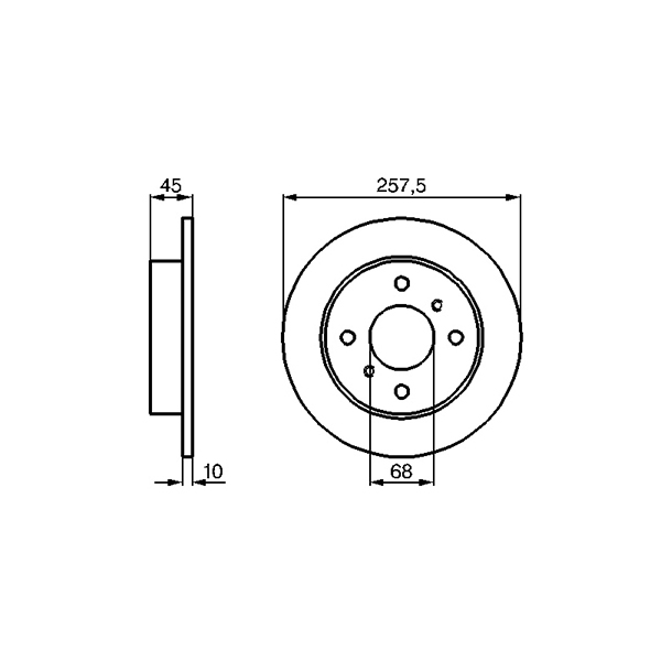 Bosch Brake Disc | Car Parts 4 Less