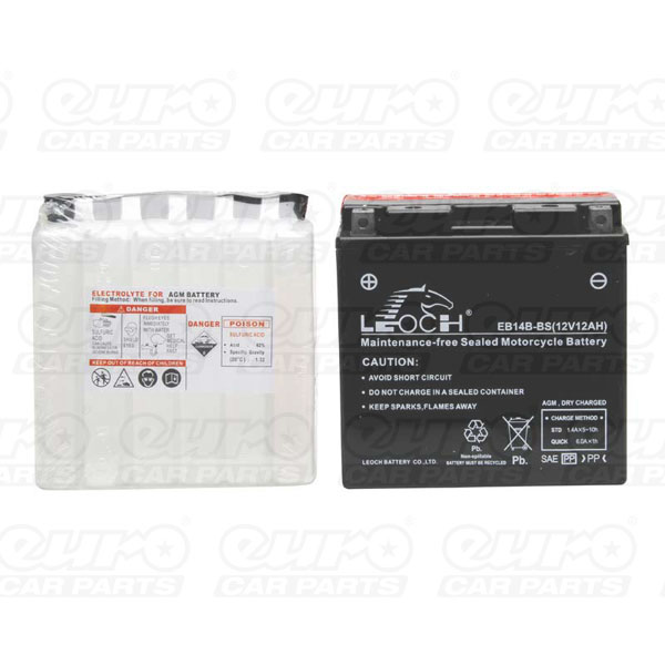 Motor Cycle Battery (EB14B-BS) Review