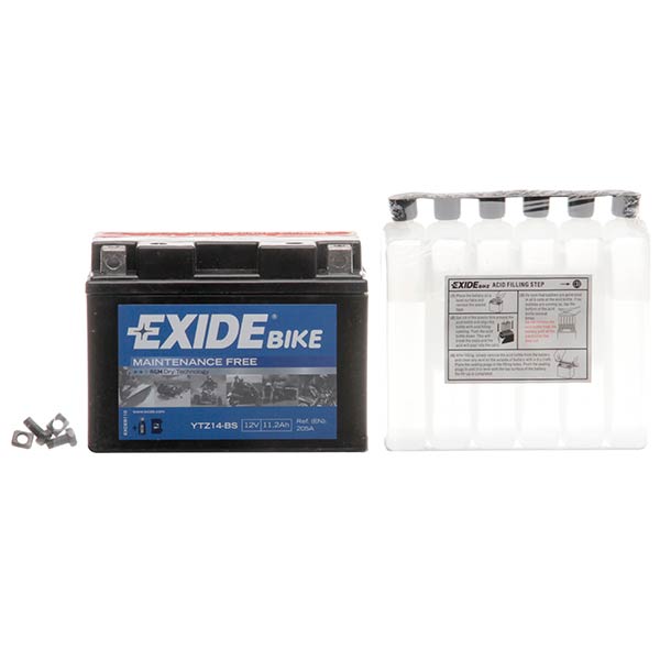 Exide Motor Cycle Battery Etz14 Bs Car Parts 4 Less