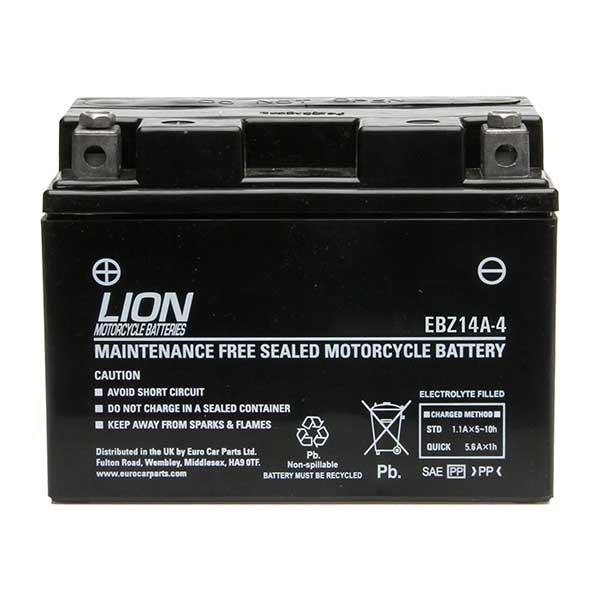 Motor Cycle Battery (EBZ14A-4) Review