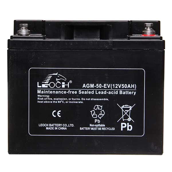 AGM Sealed Deep Cycle Battery 12V 50AH Review