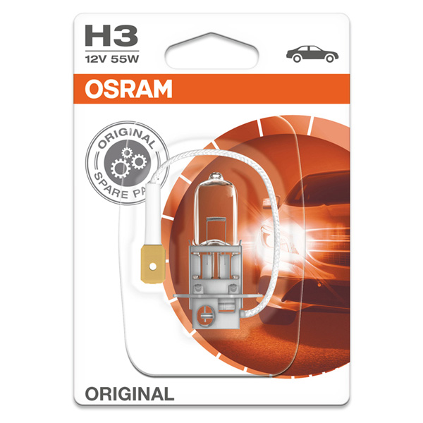Osram H3 12V 55W Single Bulb