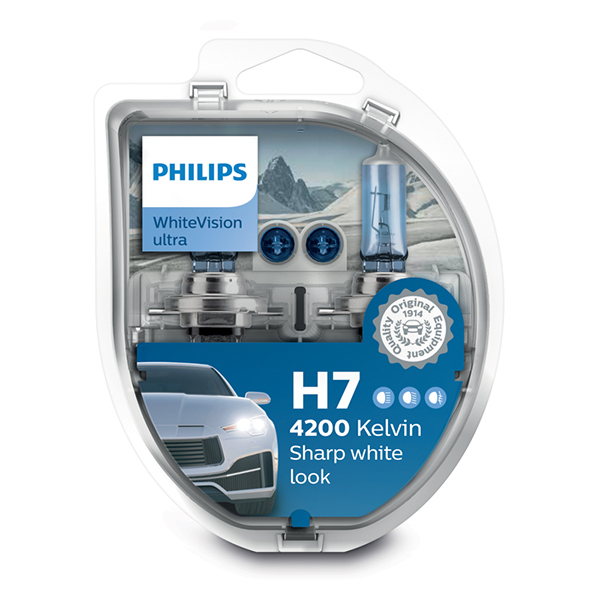 What's the difference between Philips WhiteVision and Philips Blue