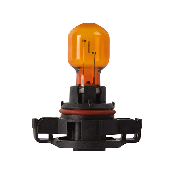 Philips PSY24W 12V 24W Black Base Amber Bulb - Single Bulb