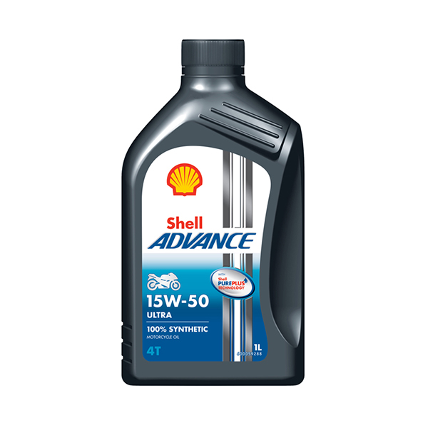 Shell Advance 4T 15W-50 Ultra FS Motorcycle 4 Stroke - 1Ltr