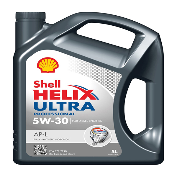 Shell Helix Ultra Professional AP-L Engine Oil - 5W-30 - 5Ltr