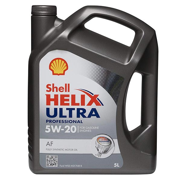 Shell Helix Ultra Professional AF Engine Oil - 5W-20 - 5Ltr