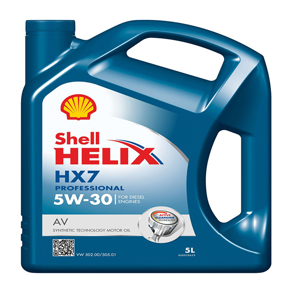 Shell Helix HX7 Professional AV Engine Oil - 5W-30 - 5Ltr