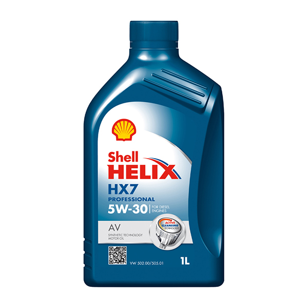 Shell Helix HX7 Professional AV Engine Oil - 5W-30 - 1Ltr