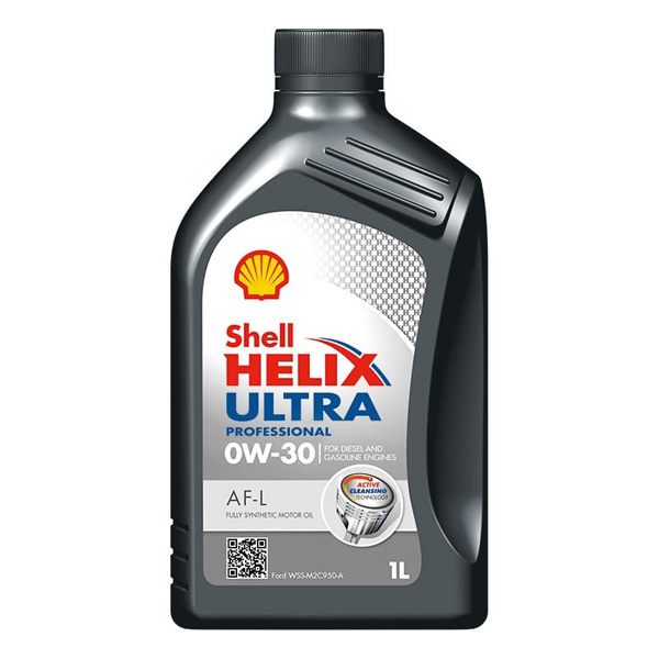 Shell Helix Ultra Professional AF-L Engine Oil - 0W-30 - 1Ltr