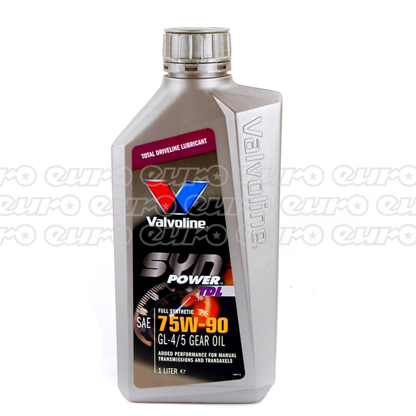 Valvoline SynPower Gear Oil TDL 75W90 1Ltr Car Parts 4 Less