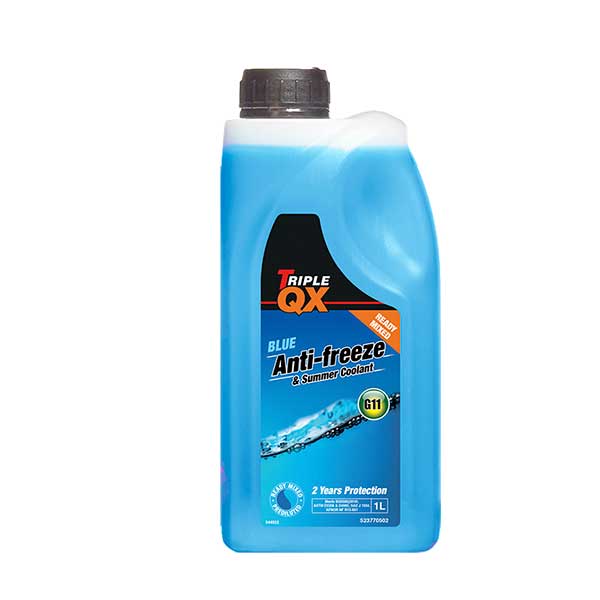 TRIPLE QX Blue Ready Mixed Antifreeze/Coolant 1Ltr
