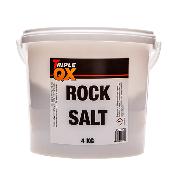 TRIPLE QX White Rock Salt 4KG Tub
