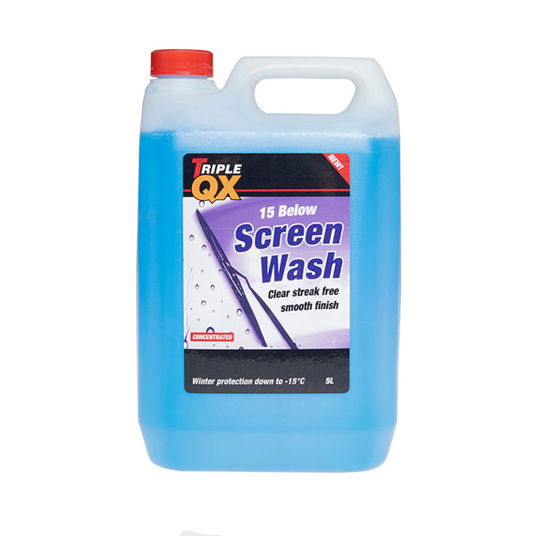TRIPLE QX -15c Concentrated Screenwash 5Ltrs