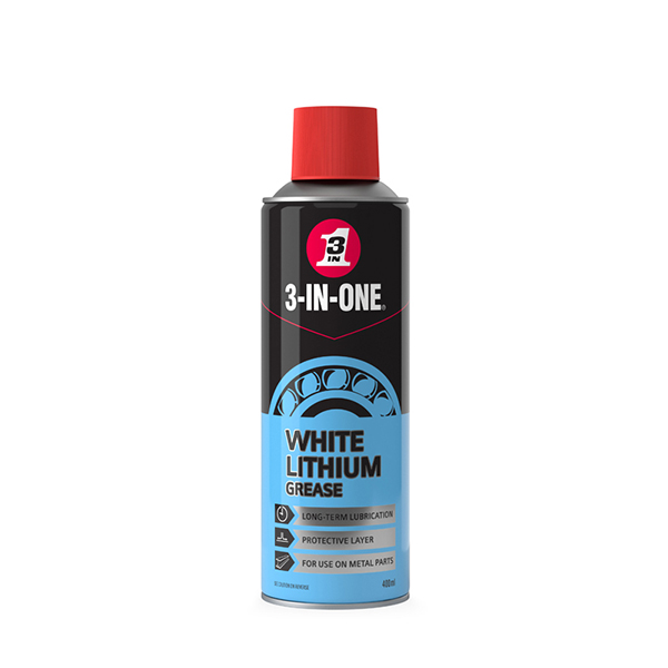 3-IN-ONE White Lithium Grease 400ml