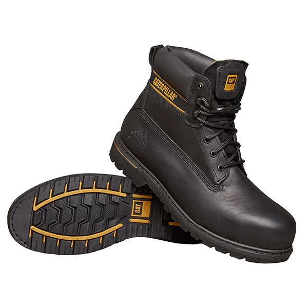 Holton (black) - Safety Work Boots  - Size 10