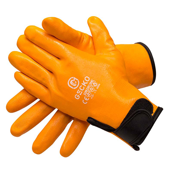 Gecko Gecko Fleece Lined Driver Gloves (Pair) - Size 8 Medium