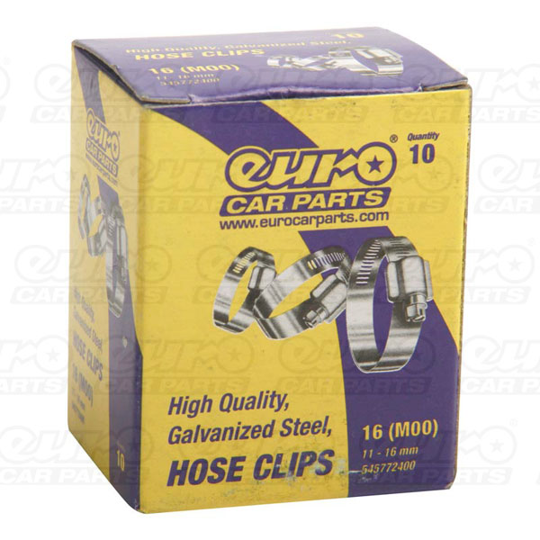 Pearl Hose Clips MOO 11-16mm Qty10