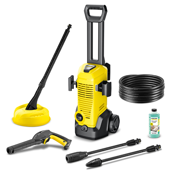 Karcher K3 Home 1600W Pressure Washer with Home Accessories Bundle