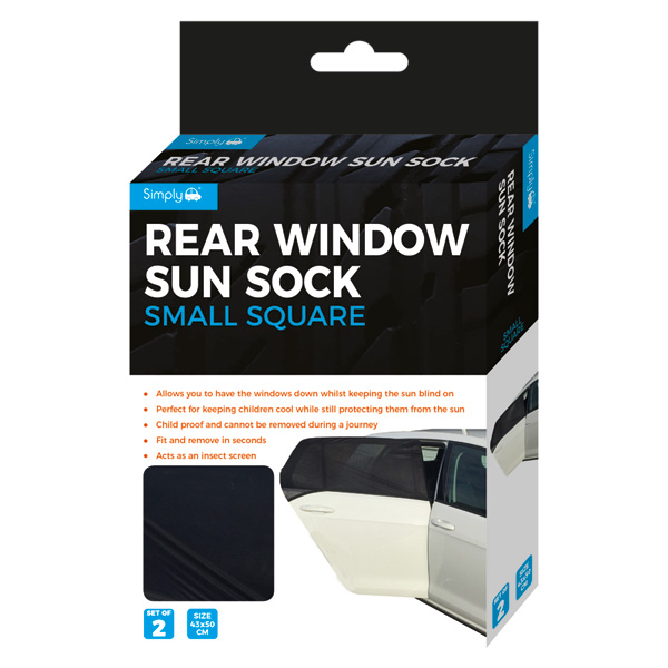 Simply Small Square Sun Sock 2 Pack