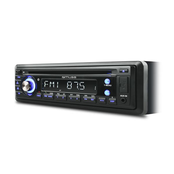 Detachable Front Car Radio CD Player With Bluetooth & USB / SD Card Black CD Review