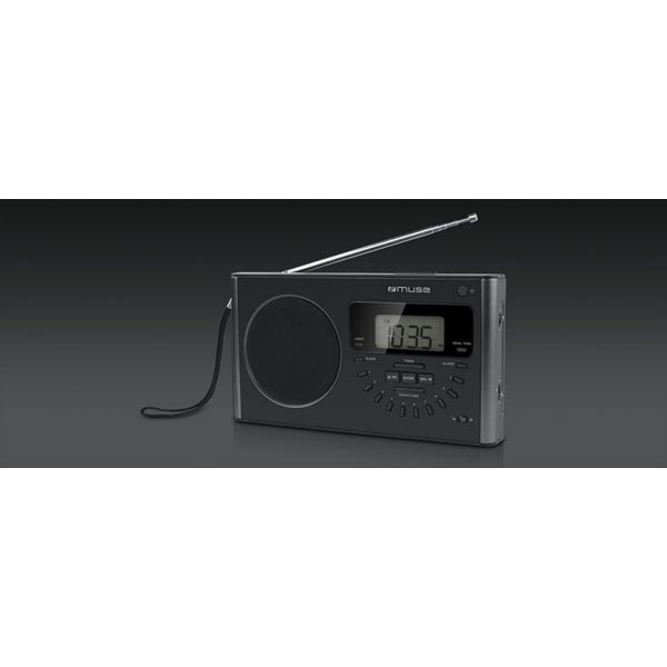 PLL Portable Radio 4-Band FM/MW/LW/SW Black With LED Display Review