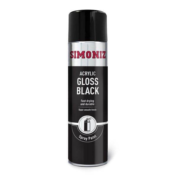 Gloss Black Spray Paint 500ml Review