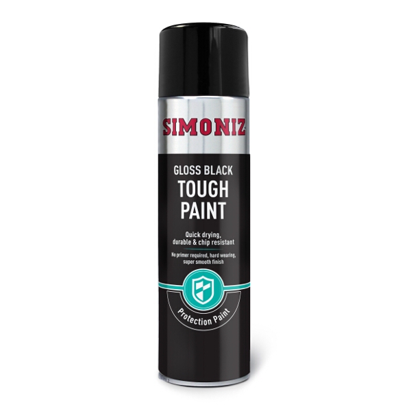 Tough Black Gloss Spray Paint 500ml Review