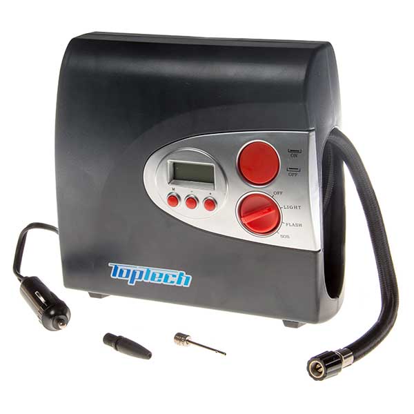 Top Tech 12v Digital Multifunction Air Compressor Car Parts 4 Less