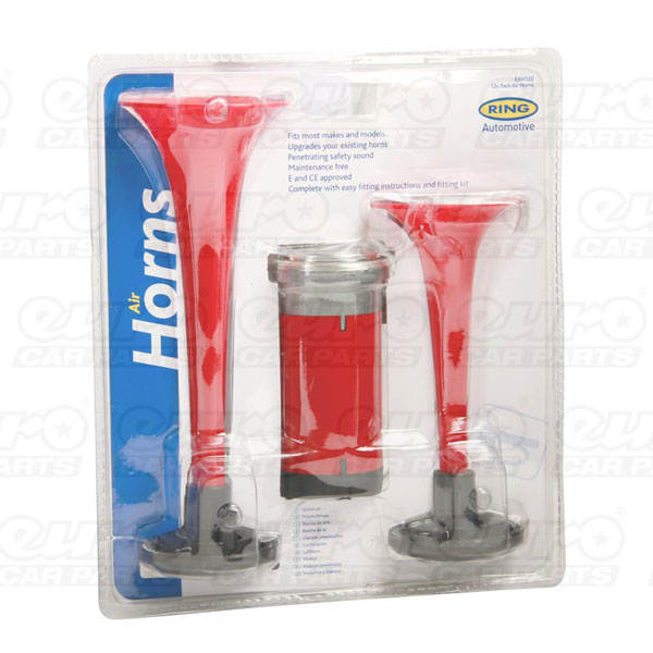 12v Twin Air Horns Blister Pack Review