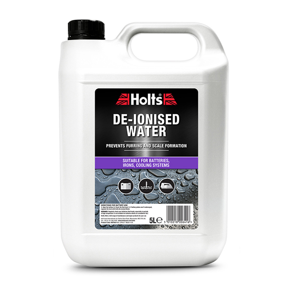 Holts De-ionised Water  5LTR