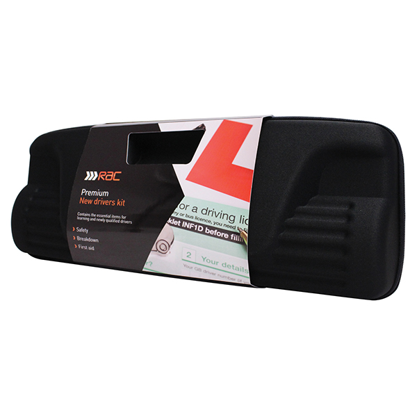 RAC 11 Pieces Car Premium New Drivers Pouch Emergency Safety Breakdown Kit